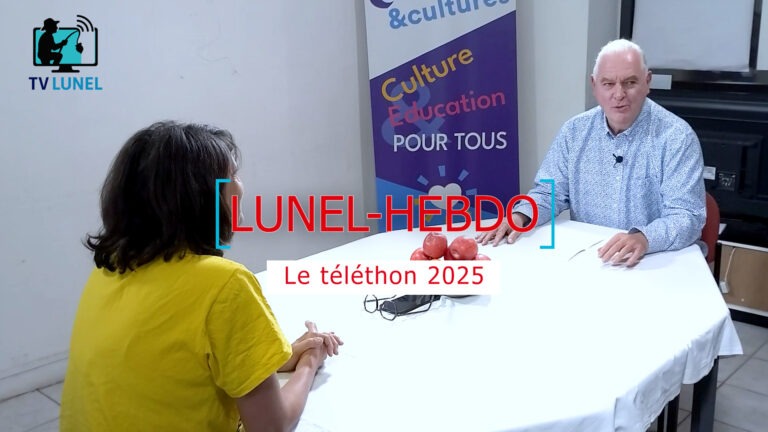 Téléthon à Lunel : Lunel-Hebdo recoit la coordinatrice bénévole du Téléton pour l&rsquo;Herault