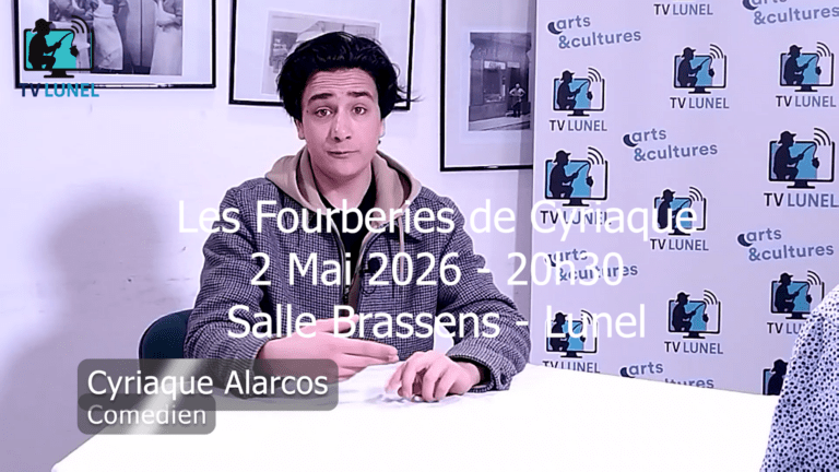 Cyriaque Alarcos : de Lunel à Paris, le parcours d’un jeune comédien déjà promis à la scène