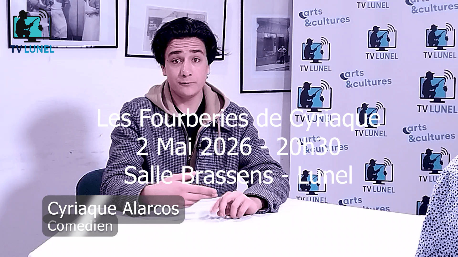 Cyriaque Alarcos : de Lunel à Paris, le parcours d’un jeune comédien déjà promis à la scène